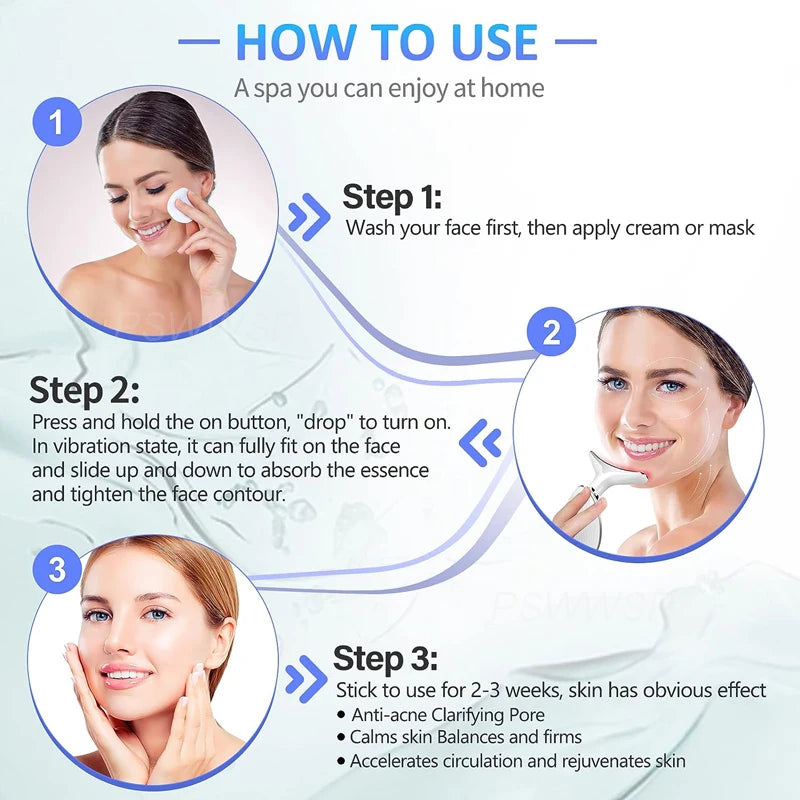 OroTana™ SonicGlow Facial Massager – Rechargeable & Deep-Cleansing