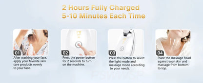 OroTana™ SonicGlow Facial Massager – Rechargeable & Deep-Cleansing